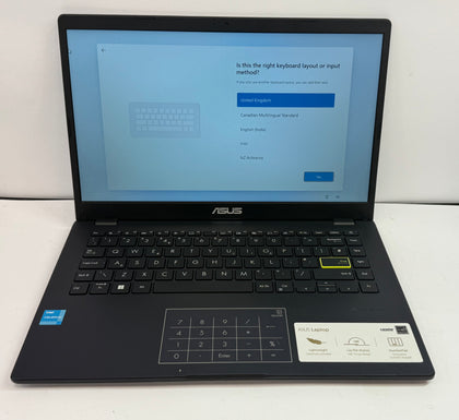 Asus VivoBook E410KA 14 Inch Intel Celeron N4500 4GB RAM 128GB Laptop