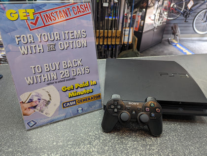 SONY PLAYSTATION 3 CONSOLE WITH CONTROLLER 160GB PRESTON STORE.