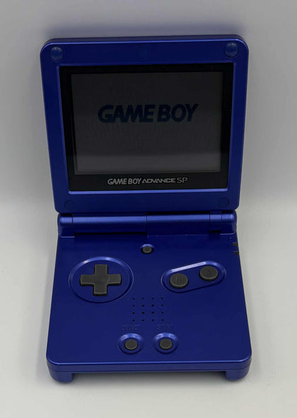 Game Boy Advance SP AGS-001 Console, Cobalt Blue, WITH BAG AND CASES'S