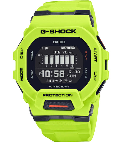 G Shock by Casio Mens GBD200 9 Digital Watch Green Black