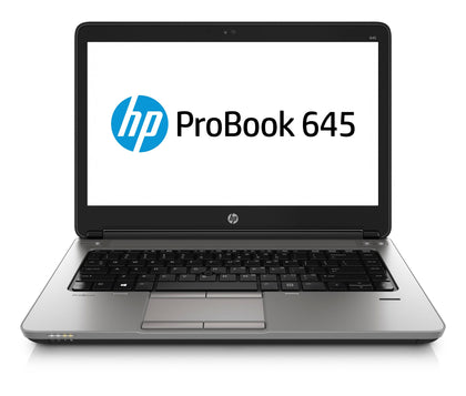 HP ProBook 645 G1 Laptop AMD A8 Quad Core 4GB RAM 500GB SSD