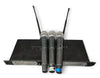 Phenyx Pro PTU-5000 UHF Fixed Frequency Quad Wireless Microphone System - Unboxed