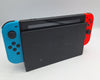 Nintendo Switch 32GB handheld gaming console with red/blue joy-cons, original charger and dock UNBOXED