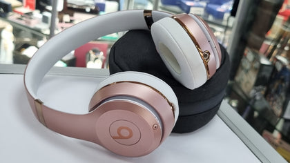 BEATS SOLO 3 WIRELESS HEADPHONES PINK WITH CASE
