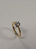 18ct Gold Single Diamond Ring .40ct Si 1
