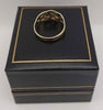 375 9CT Yellow Gold & white gold Ring 2.17g size M boxed * full hallmarked *