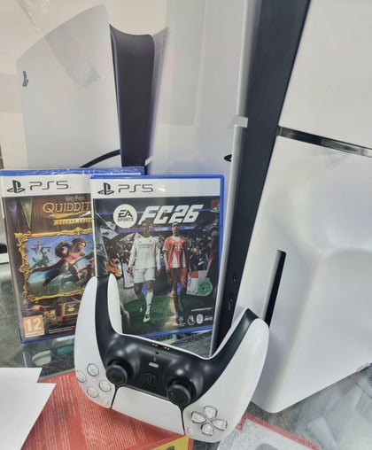 Sony PlayStation 5 Console Disc + 2 Games