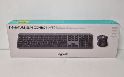 Logitech MK950 Signature For Business Keyboard Mouse Included