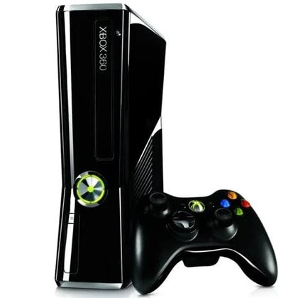 Xbox 360S (Slim) Console, 250GB, & 10 games Package