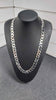 925 HALLMARKED SILVER STERLING, OVAL CURBED FLAT CHAIN, 28" 148.7G. BRAND NEW