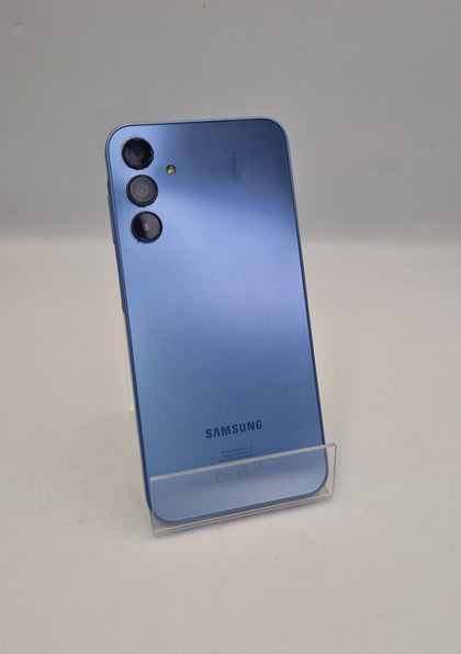 Samsung Galaxy A15 5G version light blue 128GB smartphone unlocked unboxed