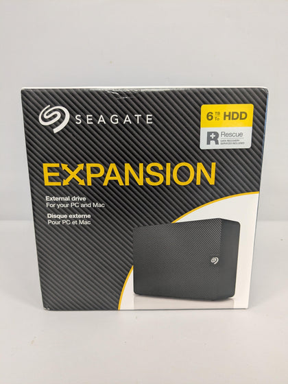 Seagate Expansion Desktop 6TB External Hard Drive