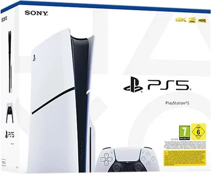 Sony Playstation 5 Slim Disc Console, 1TB, White ***Boxed***
