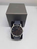 Emporio Armani Unisex Quartz Three Hand Watch - Blue Leather Strap - Boxed in excellent condition