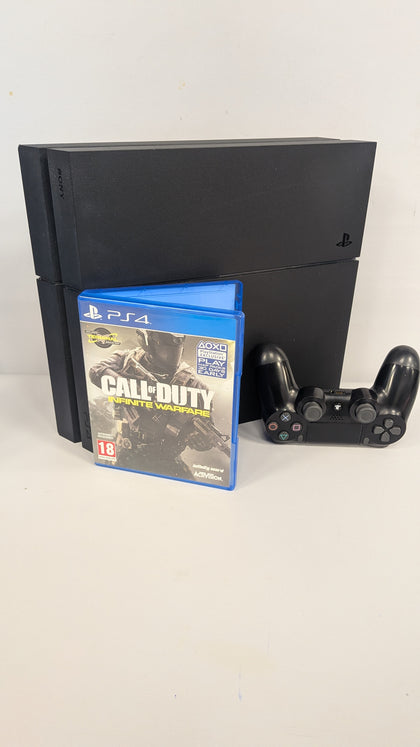 PlayStation 4 Console - 500GB - Black - Call Of Duty Infinite Warfare Package