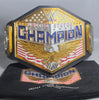 United States Championship belt wrestling replica title 2mm metal adult size