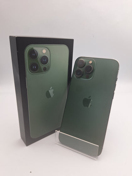 Apple iPhone 13 Pro Max 128GB Alpine Green smartphone unlocked unboxed (89% batt)