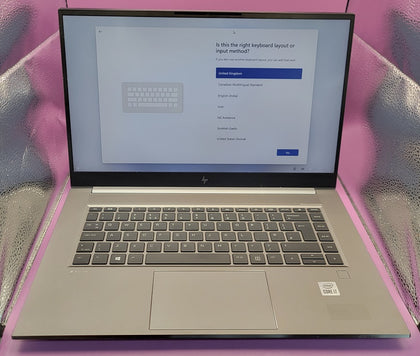 HP ZBook Studio G7 - i7-10750H - 16GB RAM - 512GB SSD - Quadro T1000 - 15