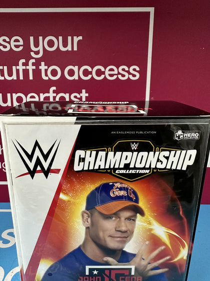 W CHAMPIONSHIP COLLECTION - JOHN CENA FIGURE.