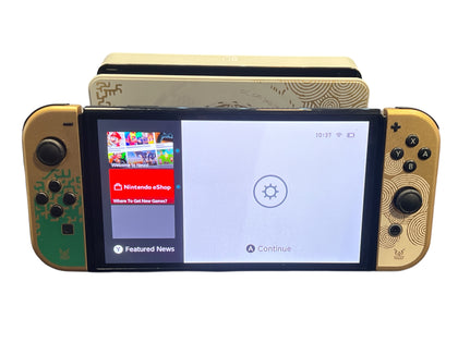 Nintendo Switch OLED unboxed 64Gb Zelda edition