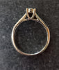 2.8g 9ct Diamond Ring Size M