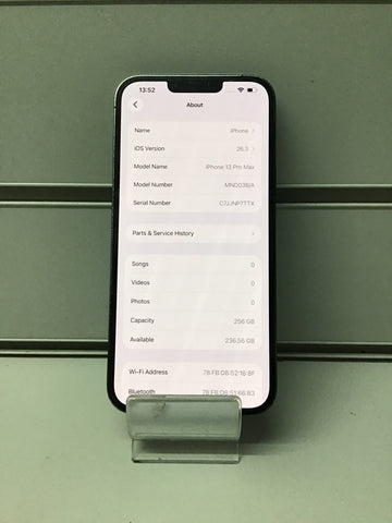 Apple iPhone 13 Pro Max - 256GB Storage