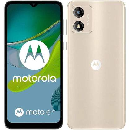 Motorola Moto E13 64GB - Beige - Dual SIM Unlcked