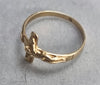 9ct Gold Cross Ring Size O1/2