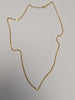 9ct Gold square link 20” chain