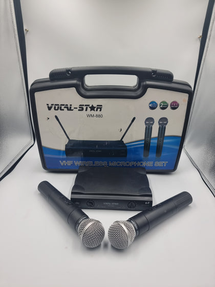 Vocal star vhf Wireless Microphone and Receiver Bundle