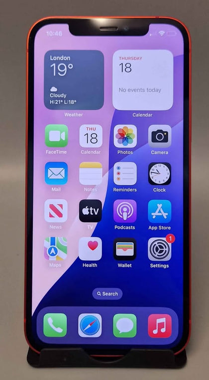 Apple iPhone 12 256GB Product Red, Unlocked 86% BH