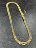 9ct Gold Fancy Link Chain 17.2g 18"