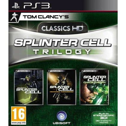 Tom Clancy's Splinter Cell HD Trilogy PS3.
