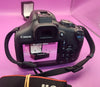 Canon EOS 2000D Black + 18-55mm III - With charger and strap