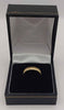 9ct yellow gold ring (375) size M Boxed 2.9g full hallmarked