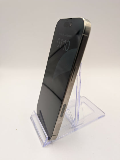 IPHONE 16 PRO 128GB NATURAL TITANIUM 100% BATTERY HEALTH
