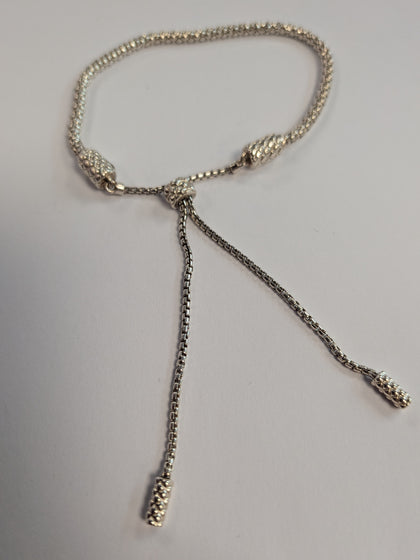 Pandora Silver Studded Bracelet Boxed