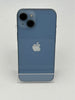APPLE IPHONE 14, 128GB, BLUE, UNLOCKED, UNBOXED, SCRATCHES ON SCREEN & SMALL DENTS ON BOTTOM OF HOUSING, BATTERY CAP 87%