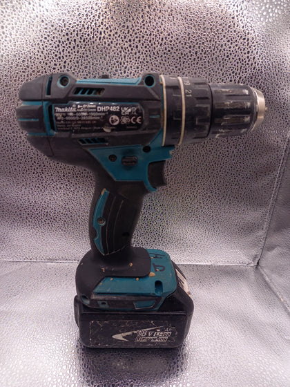 Makita Drill DHP482 With 5.0ah Battery And Charger