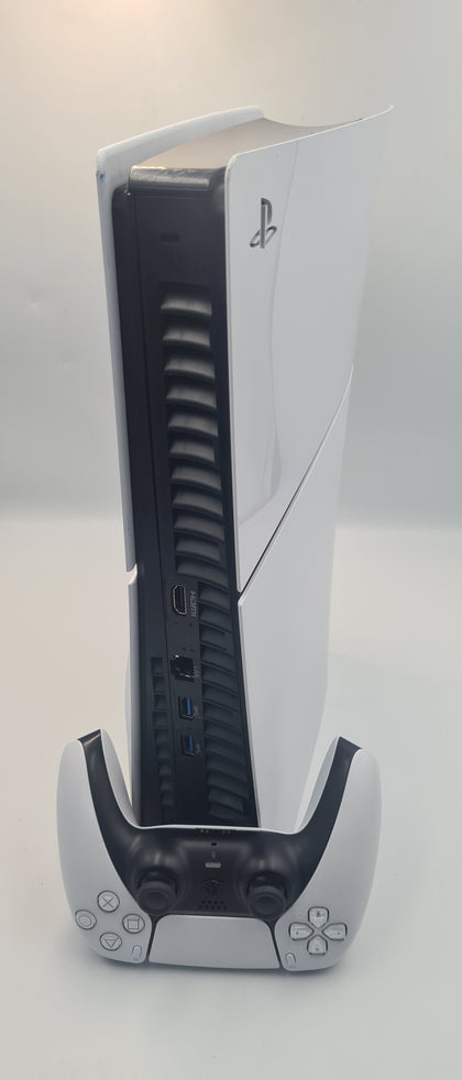 Sony PlayStation 5 (ps5) disc edition 1TB White gaming Console with 1 x controller and all leads UNBOXED