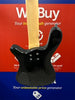 WARWICK ROCKBASS STREAMER BASS GUITAR LX 4 SOLID BLACK HIGH POLISH NO CASE