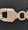 Silver Hallmarked , Plain Curbed Chain With Lobster Lock, 20". 65.33g