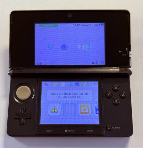 Nintendo 3DS Console - Cosmos Black