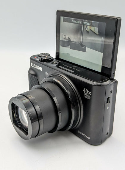 Canon PowerShot SX740 HS 20MP Black