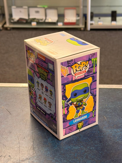 funko pop 1391 leonardo teenager mutant ninja turtles tmnt