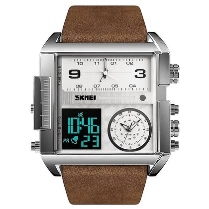 SKMEI 1391 Square Dial Business Wrist Watch