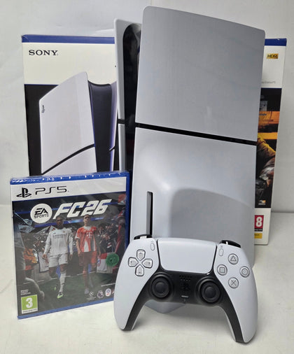 Sony PlayStation 5 Slim Disc Edition Console & FC 26