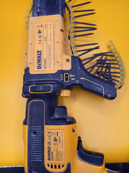 Dewalt Dcf620 18v Xr Drywall Screwdriver + Dcf6202 Collated Attachment