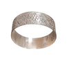 Silver Floral 44gm Bangle