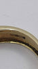 9ct Yellow Gold Gents Band Ring With Stones - 2.94 Grams - Size Y